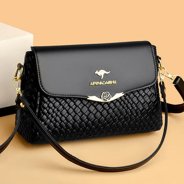PU Leather Designer Crossbody Bag for Women