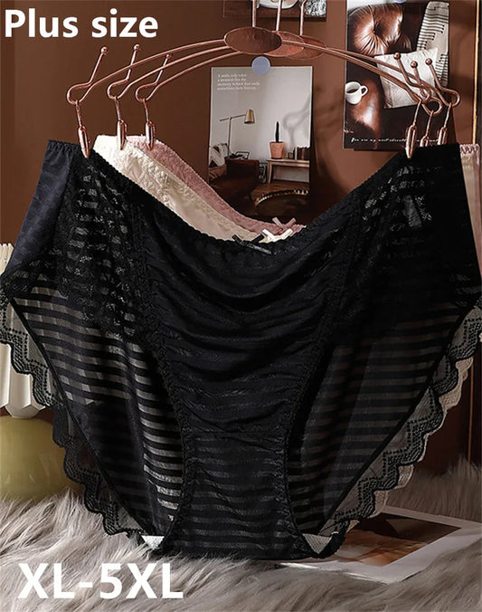 Plus-Size Lace Lingerie for Women