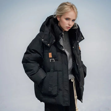 Women’s Hooded Quilted Winter Coat