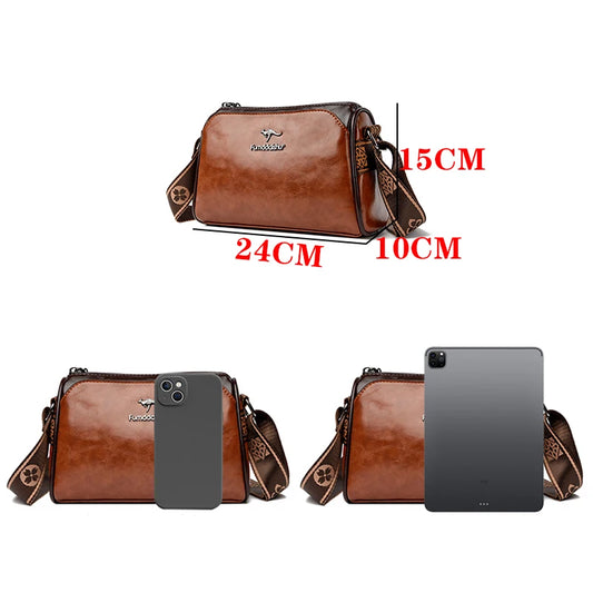 Luxury Leather Crossbody Bag for Women