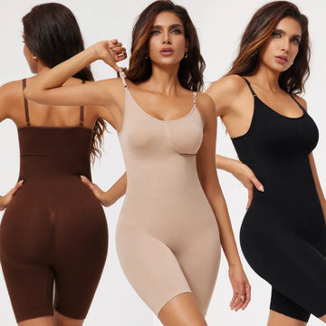 New Hot Bodysuits Full Coverage Shapewear Thigh Slim Body Suit Low Back Body Shaper Backless Jumpsuit Seamless Shapers Slimmer